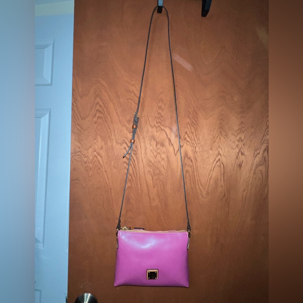 Dooney and Bourke Pink Leather Crossbody